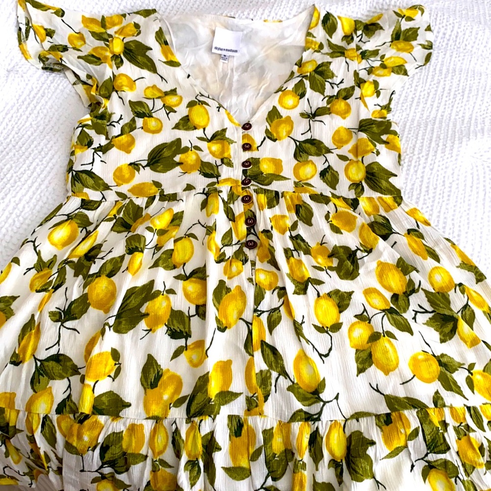 Vici lemon dress